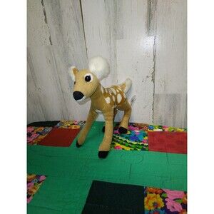 Wildlife Artists Plush Realistic Fawn Stuffed Toy WhiteTail Deer Brown Spots 8"